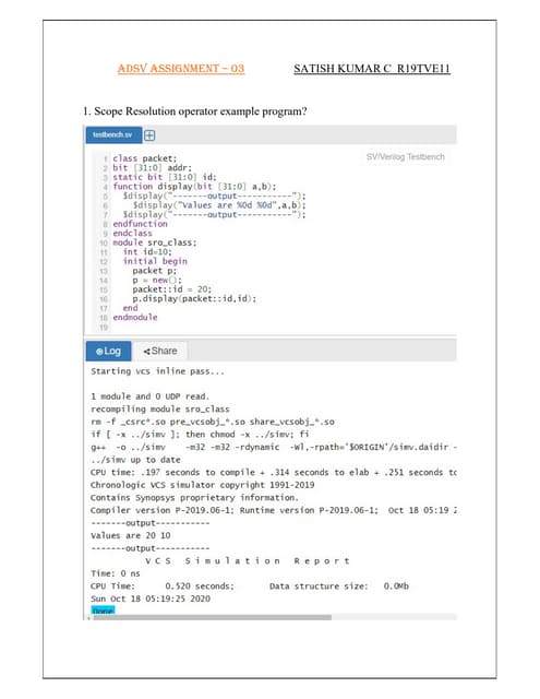 System verilog | PDF
