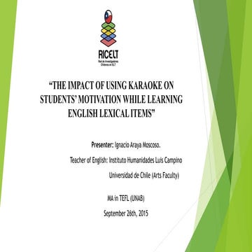 RICELT - Ignacio Araya Moscoso