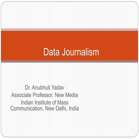Data Journalism 