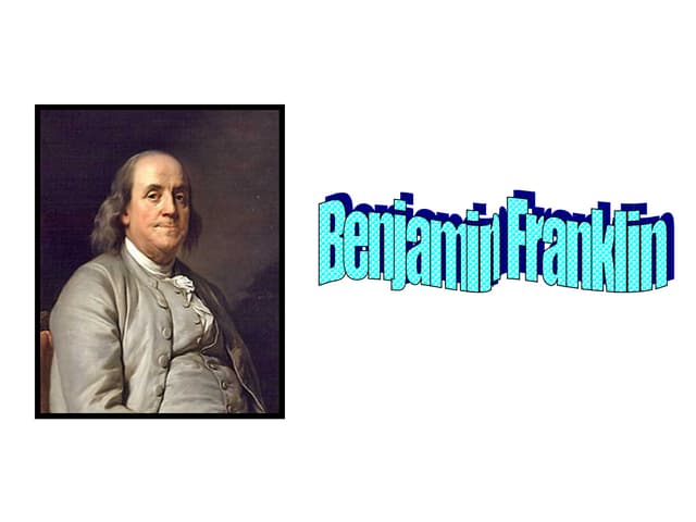 Benjamin Franklin by Marcin 3c