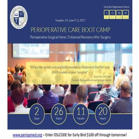 Regional Anesthesia and Bundled Payments – Opioid-sparing Pain Management for...