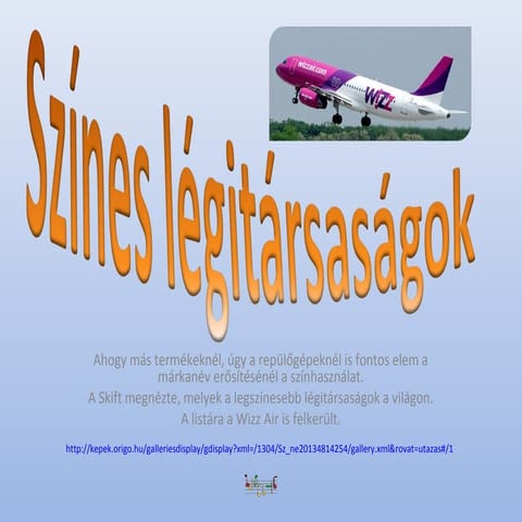 Színes légitársaságok