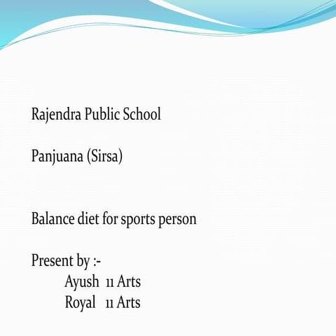 Topic on-a-page-resources 11th (Balance diet for sports person )