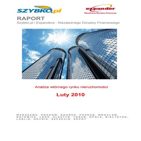 Analiza rynku wtórnego