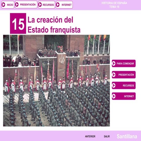 T. 15 La creación del Estado franquista (2014)
