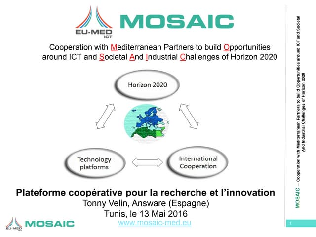 Tony Velin :  plateforme coopérativ...