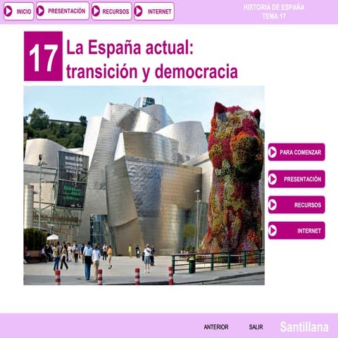 T. 17 La españa actual