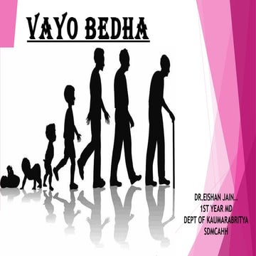 vayobheda, age classification according to ayurveda