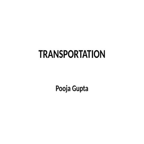 t-3 transportION  PPT FOR BBA AND MBA STUDENTS