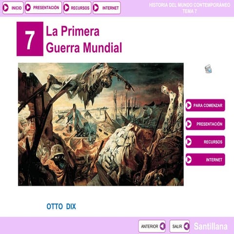 T. 7 la primera guerra mundial 2010