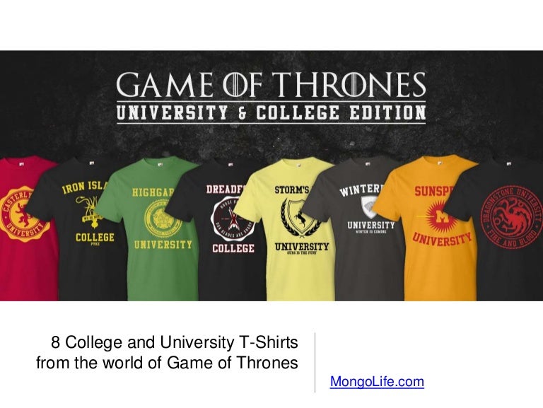 jaqueta college game of thrones