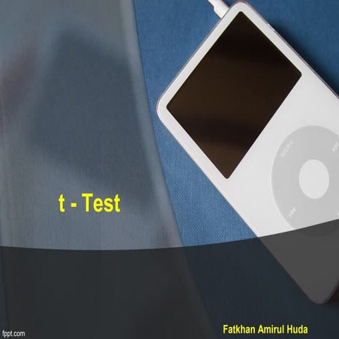 T test