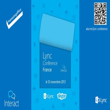 Innovation Vidéo de Lync 2013