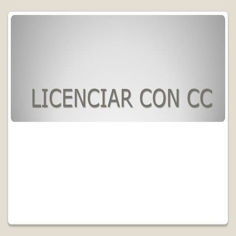 T091 licencias cc