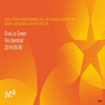 Eva lis green - Evolution of Professional skill sets