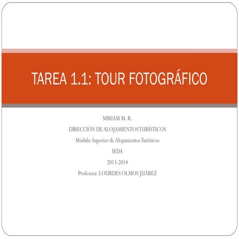 Tour fotográfico