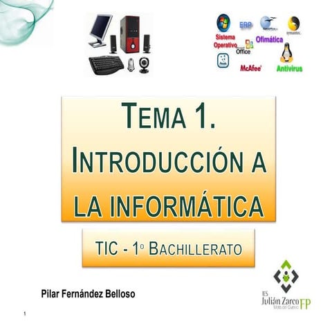 Introducción a la informática | PPTX