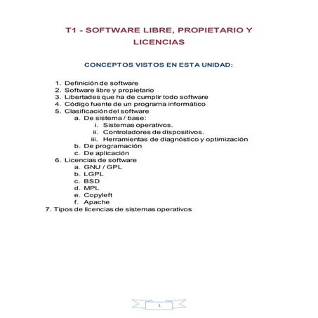Licencias de Software Libre | PDF