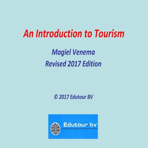 Introduction Tourism System (NEW VERSION 2017)