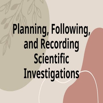 Comprehensive Guide to Steps in Scientific Investigations and Research ...