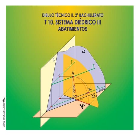 SISTEMA DIÉDRICO. ABATIMIENTOS