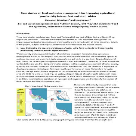 T10 karuppan sakadevan  on land and water management in near east and north a...