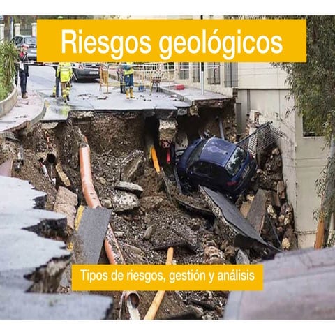 Riesgos geológicos. Introducción