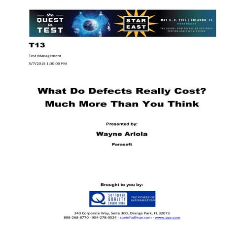 What Do Defects Really Cost? Much More Than You Think