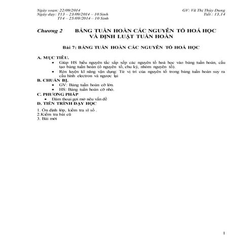 T13,14 bang tuan hoan cac nguyen to hoa hoc | PDF
