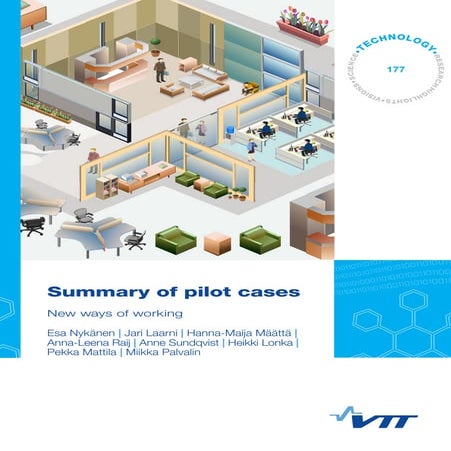 Summary of pilot cases. New ways of working. Esa Nykänen, Jari Laarni, Hanna-...