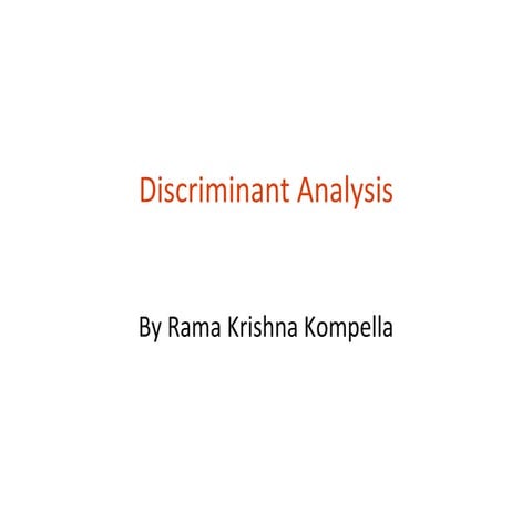 T18 discriminant analysis