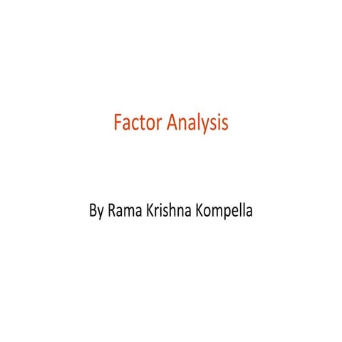 T19 factor analysis
