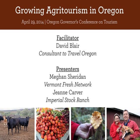 Growing Agritourism in Oregon