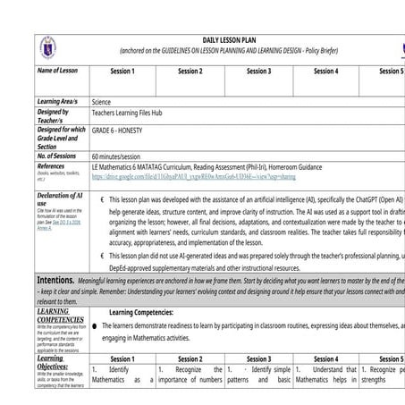 Comprehensive Grade 11 Lesson on Sequences and Series in Mathematics | DOCX
