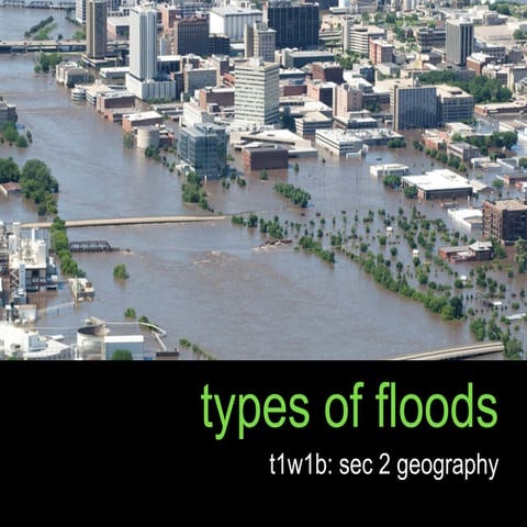 T1w1 b   Types of flood