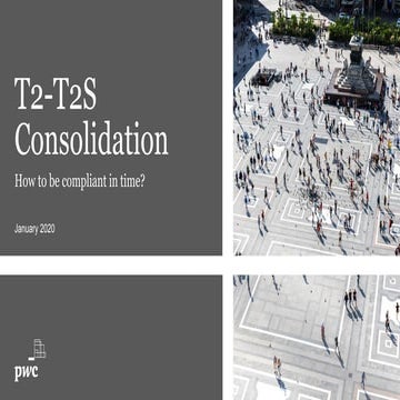 T2 - T2S Consolidation | How to be compliant in time?