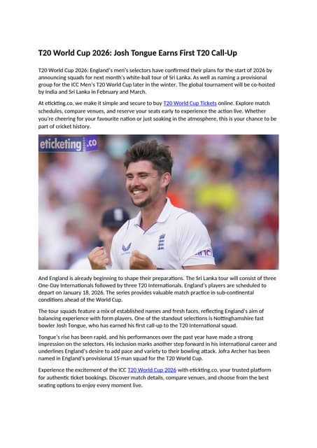 T20 World Cup 2026 Josh Tongue Earns First T20 Call Up Docx Up 546416a3 Thumbnail 