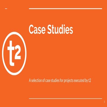 Select Case Studies from t2 Marketing International