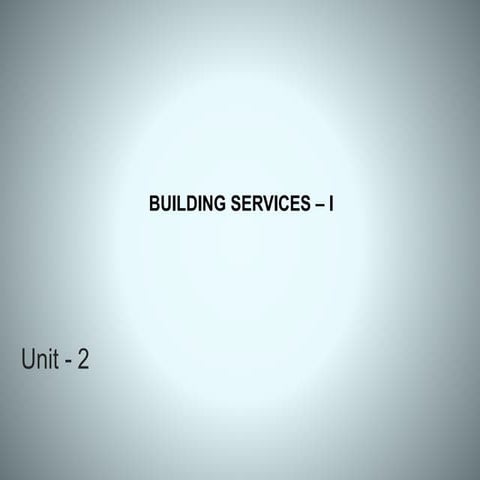 Cold water supply system & Components