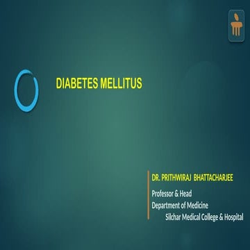 type 2 diabetes mellitus | PPTX