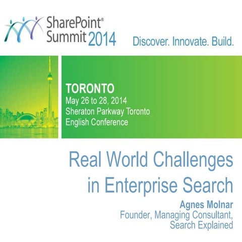 Real World Challenges in Enterprise Search