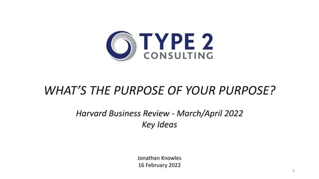 Harvard Business Review, March/April 2022