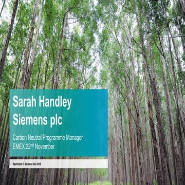 Environmental skills in the workplace