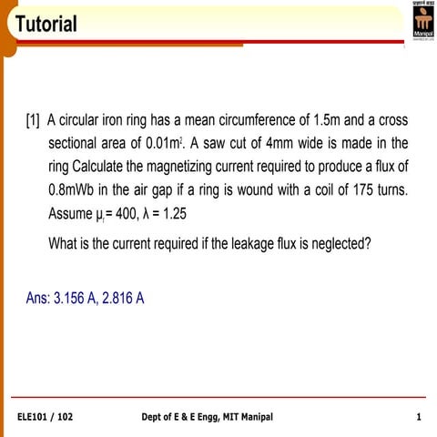 T3   magnetic circuits