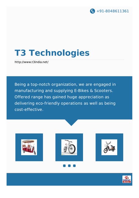 T 3 Technologies presentations