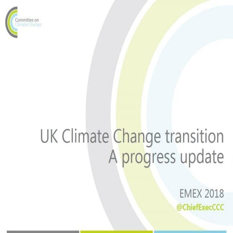 Keynote Presentation by the Committee on Climate Change