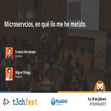 Microservicios, en qué lío me he metido