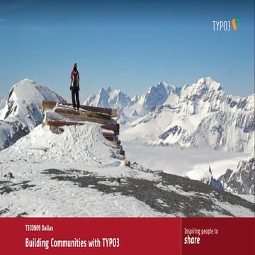 T3CON09 Dallas - EXT:community