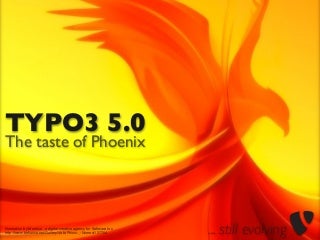 T3CON10 - The taste of TYPO3 Phoenix