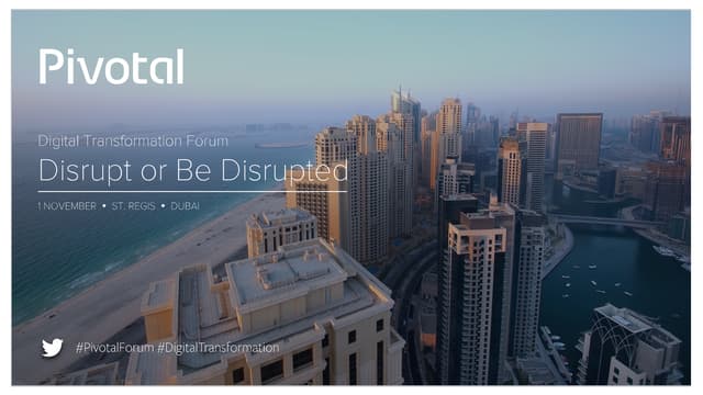 Pivotal Cloud Foundry: A Technical Overview